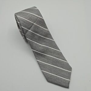 Damen + Hastings | Gray Striped Tie